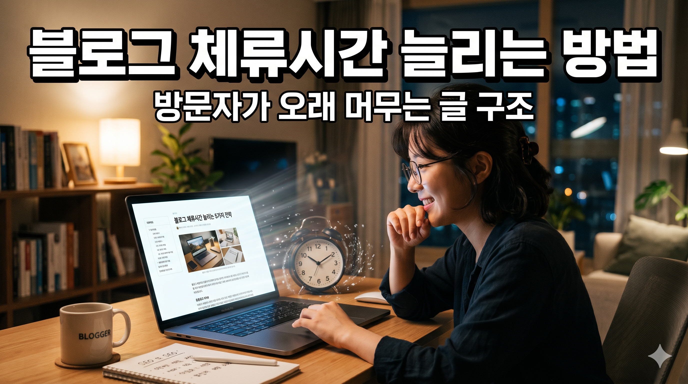 블로그 체류시간 늘리는 방법 (방문자가 오래 머무는 글 구조)