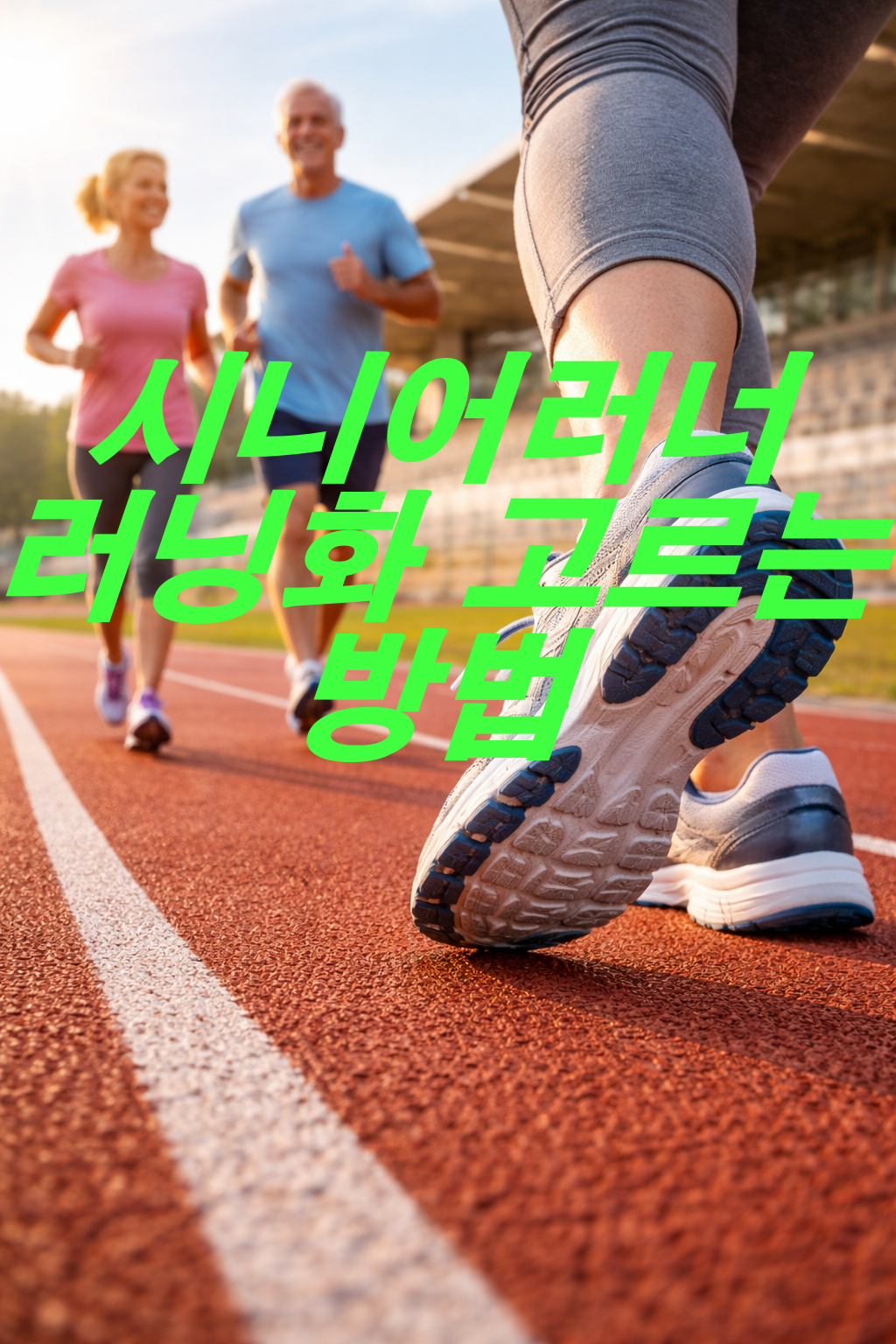 시니어 러너를 위한 러닝화 선택 방법 알아보기