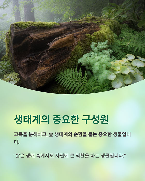 짧은 생을 사는 곤충이 왜 중요한가요?