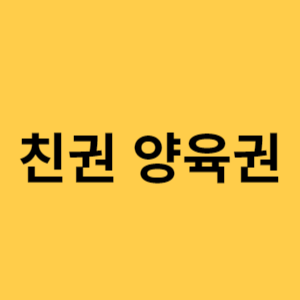 친권 양육권 섬네일