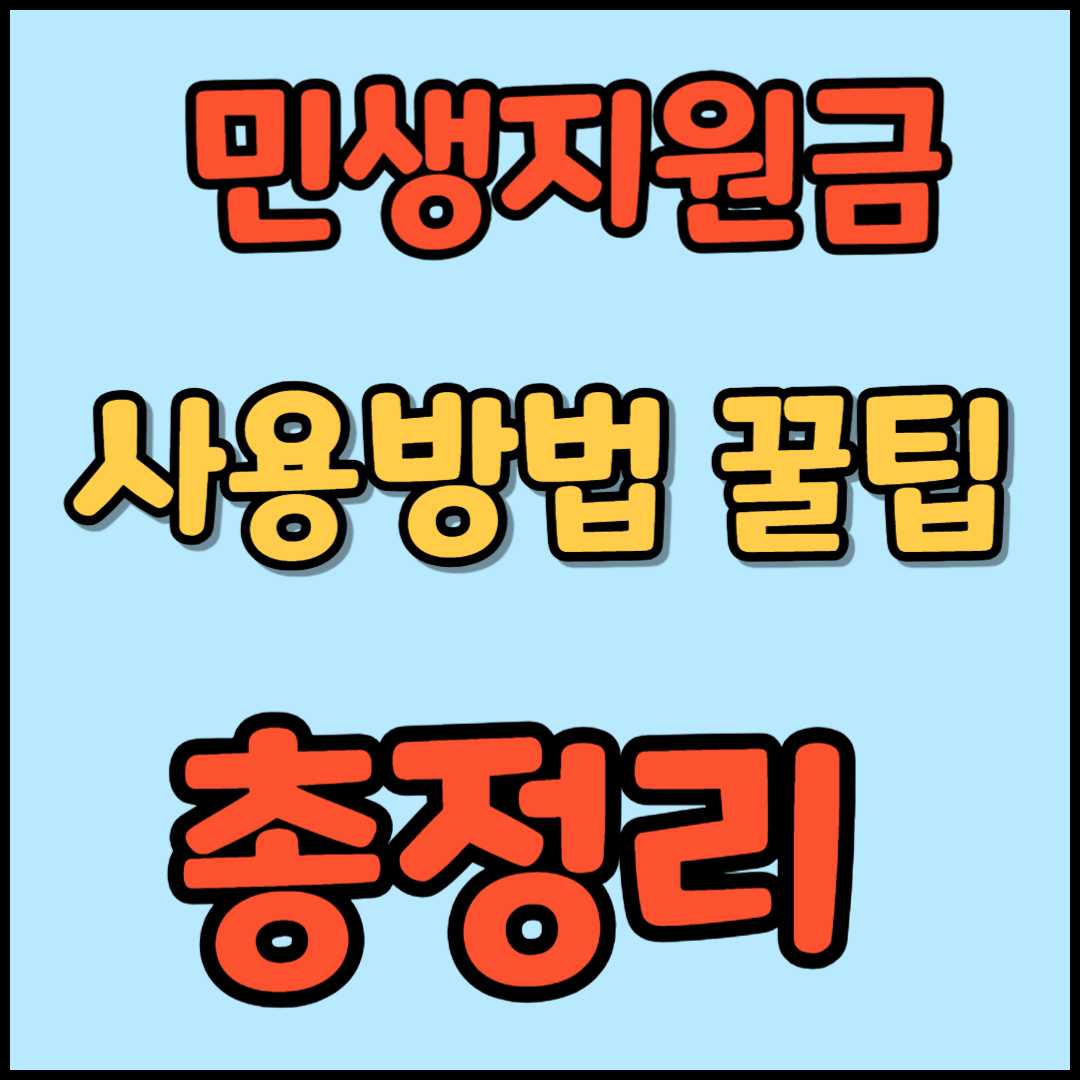 민생지원금