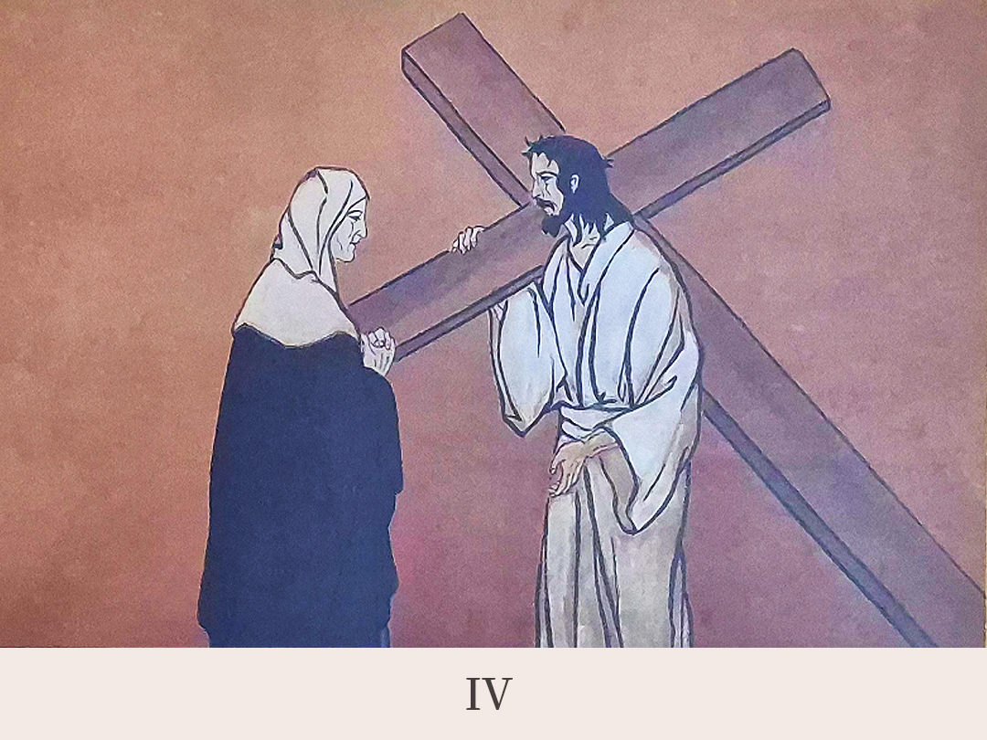 프랑스 파리외방전교회 (Missions &Eacute;trang&egrave;res de Paris) 성당 (Chapelle de l'&Eacute;piphanie) 십자가의 길 (le chemin de croix)