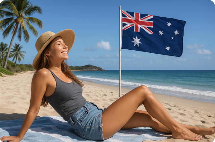호주 여가사진