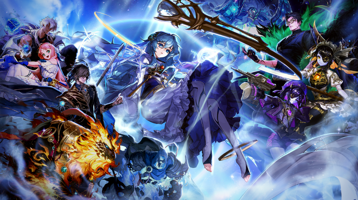 던전 앤 파이터 레이드 몬스터들이 나와있는 포스터