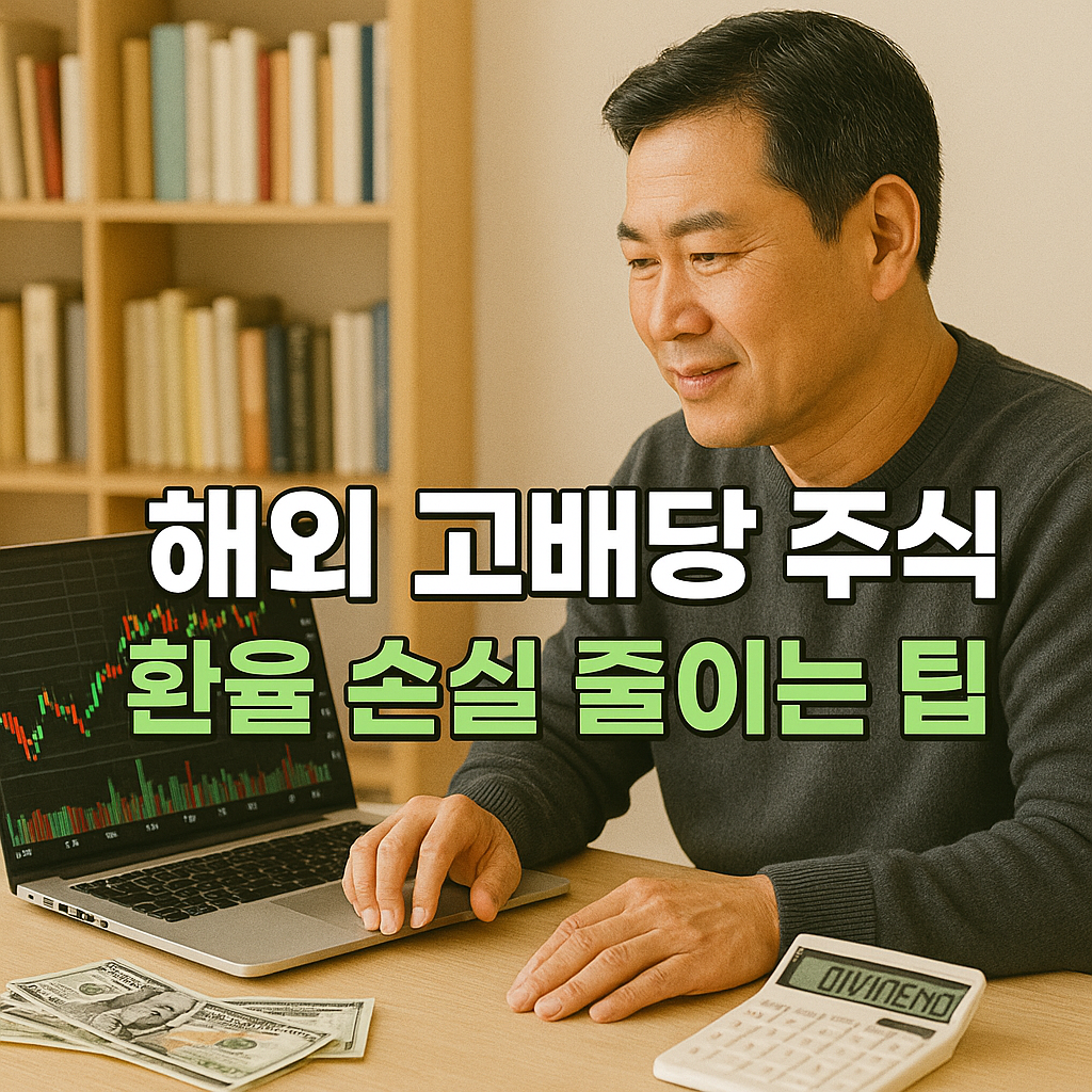 해외 고배당 주식의 환율 절약 검토