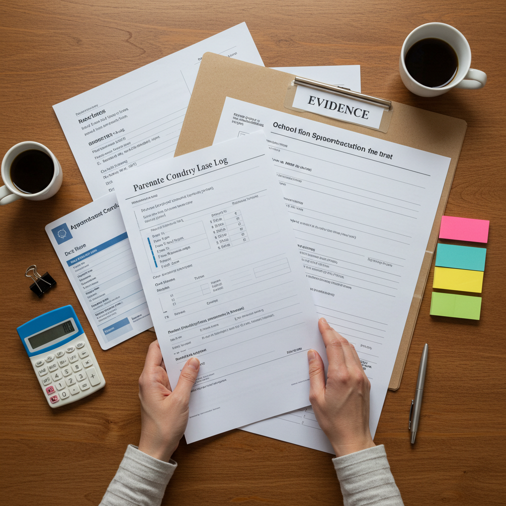 증거 준비와 절차 흐름