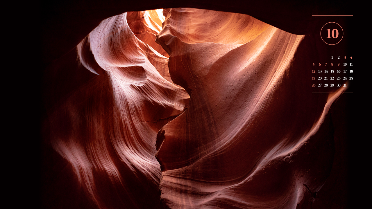 11 엔텔로프 내부 A - 2025년10월 노트북배경화면