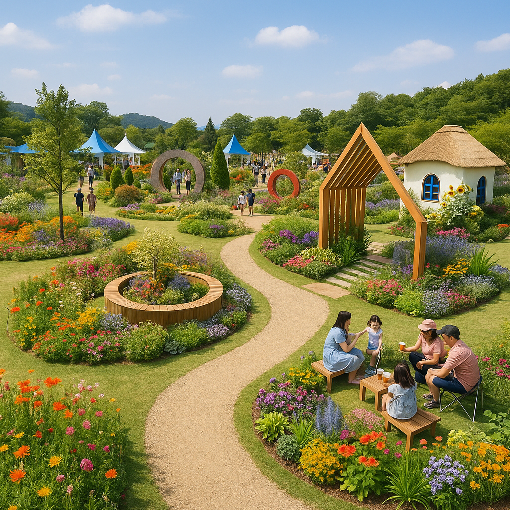 가드닝 페스티벌, 다채로운 정원