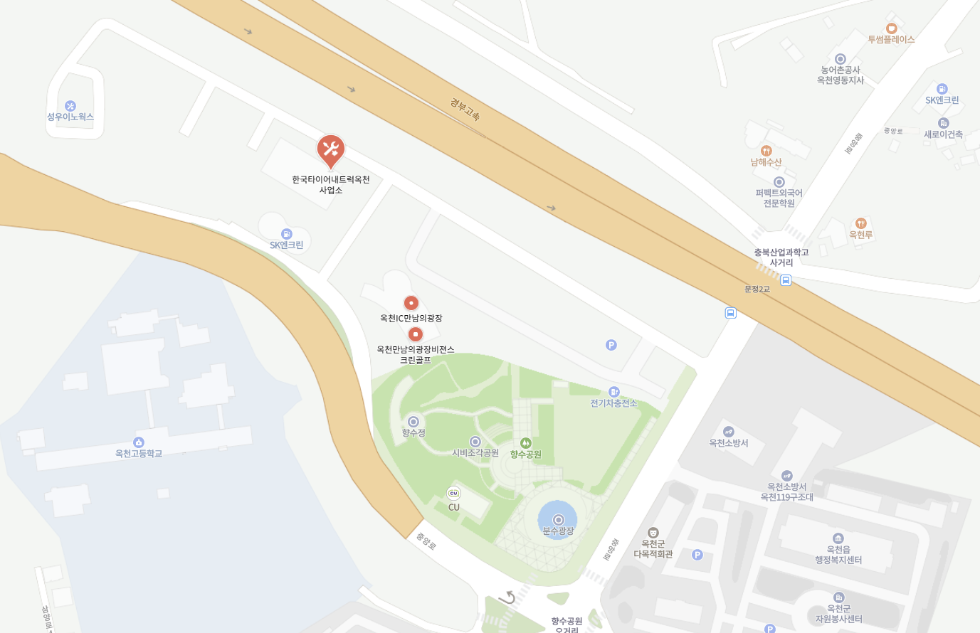 옥천만남의광장휴게소