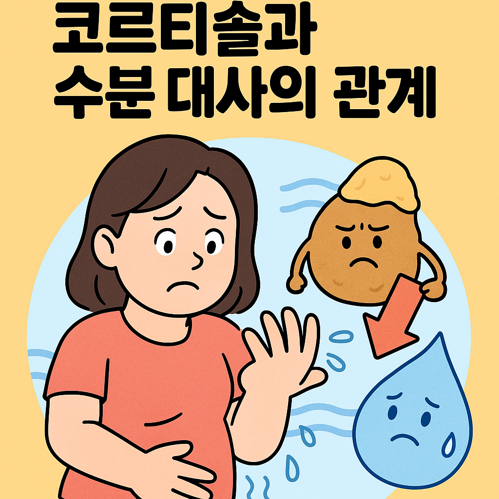 코르티솔과 수분 대사의 관계 관련사진