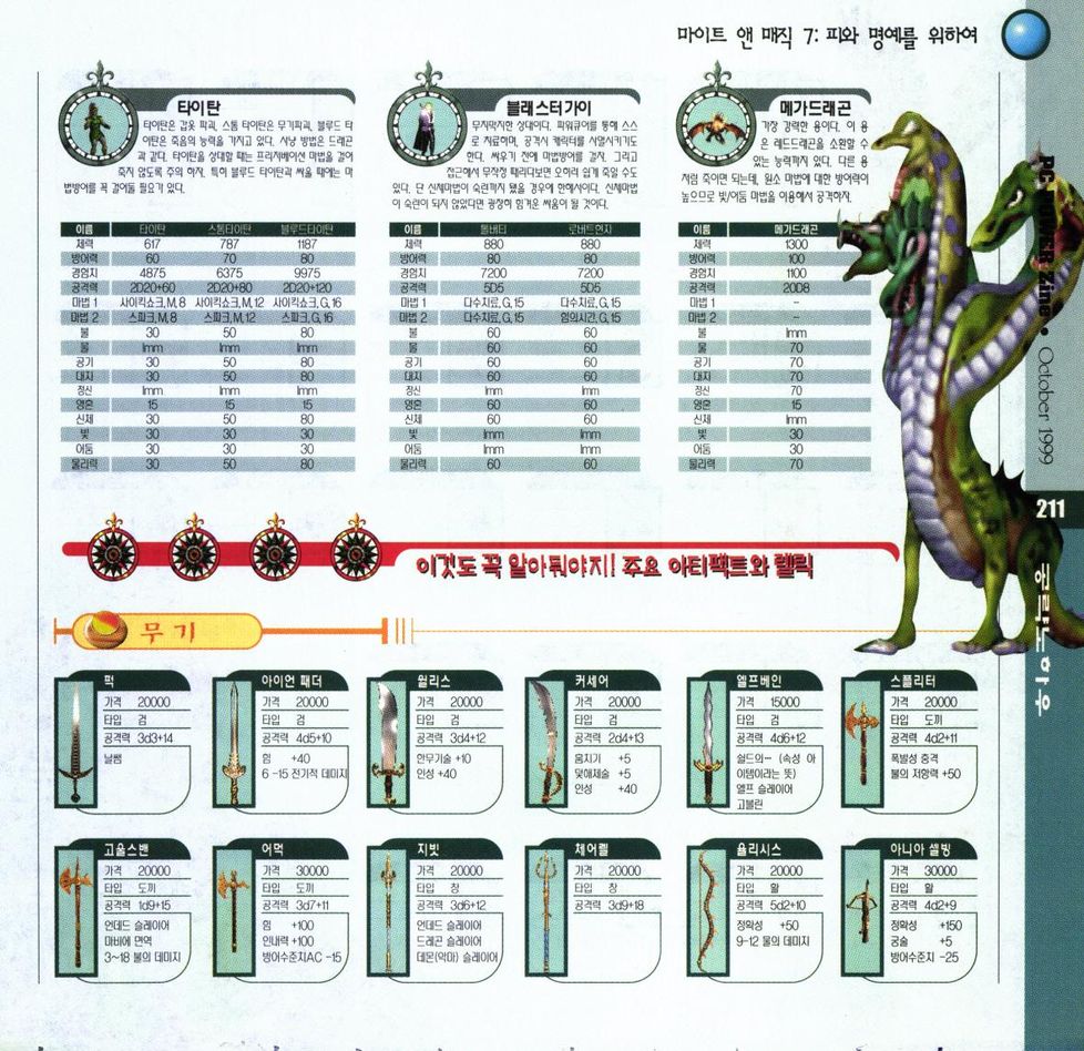 마이트 앤 매직 7(Might and Magic VII) 공략 노하우 8