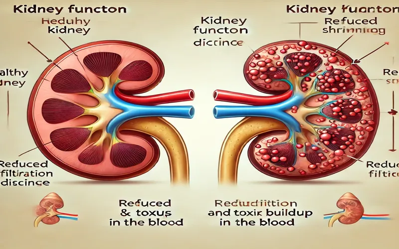 신장이 망가지면 생기는 증상