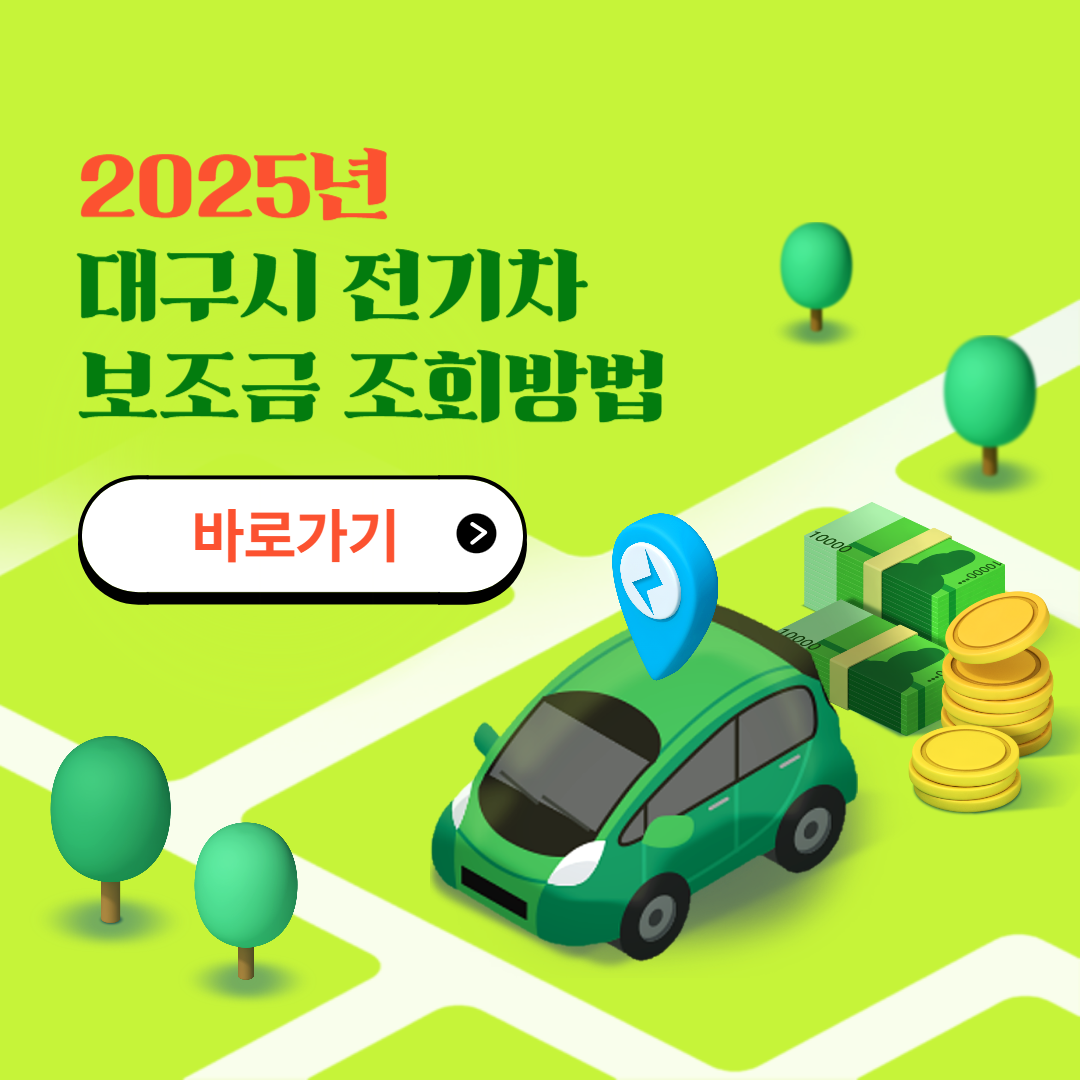 대구시 전기차 보조금 조회