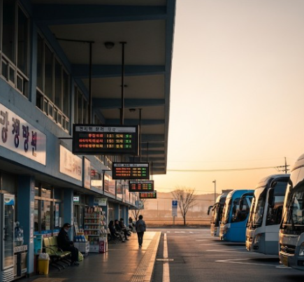 진주 시외버스터미널 시간표