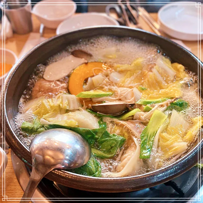 이태원, 한남, 보광 맛집 황금 팽이버섯, 샤브샤브 샤부 만두전골