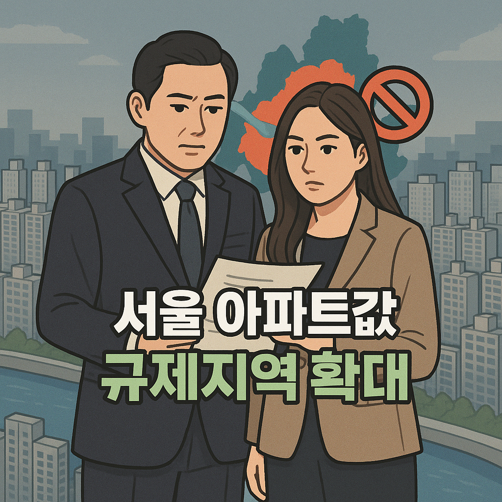 서울 아파트값 규제지역 확대