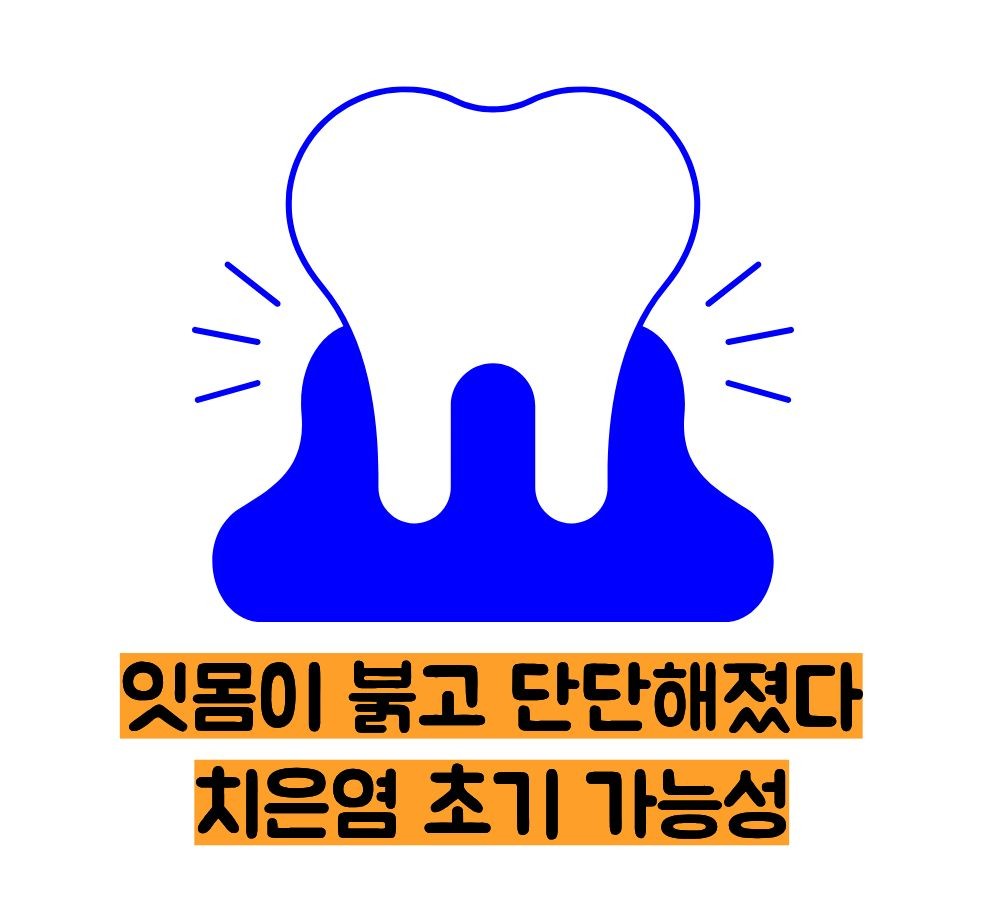 잇몸이 붓고 아플때