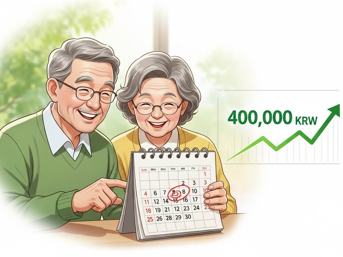 기초연금 40만원 지급 시기