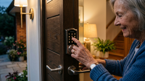 스마트 도어록 사용 설명