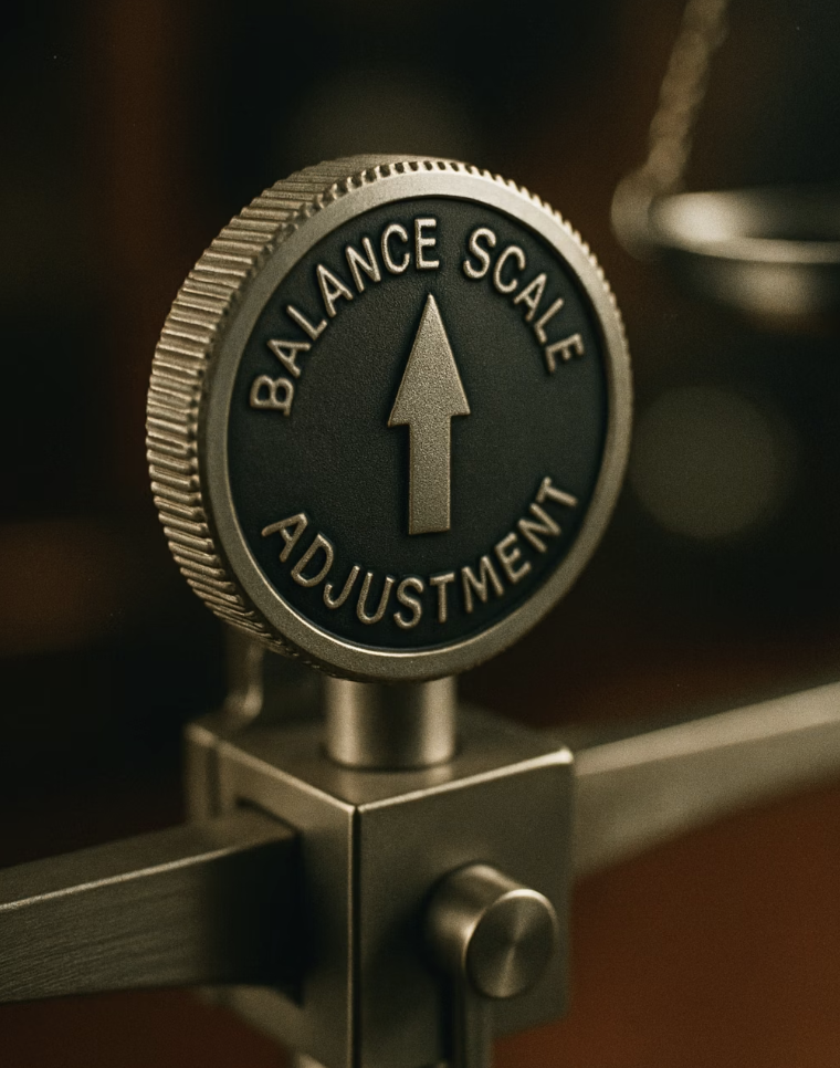 가장 먼저, 0점 조절부터