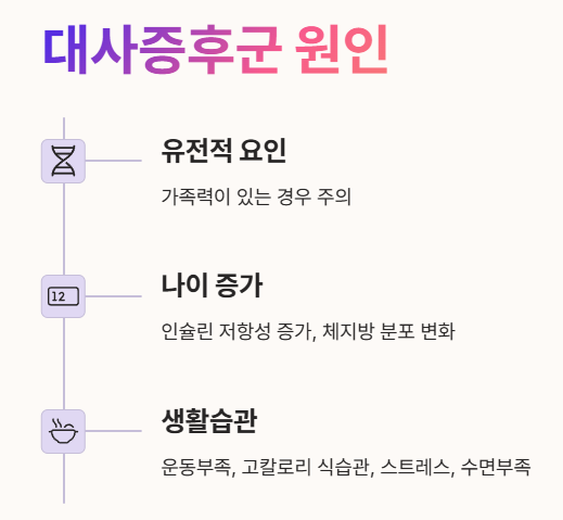 대사증후군 원인