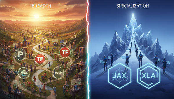 초거대 언어 모델 학습을 위한 TPU Pod와 Blackwell GPU 클러스터의 대규모 스케일 아웃 비교 이미지