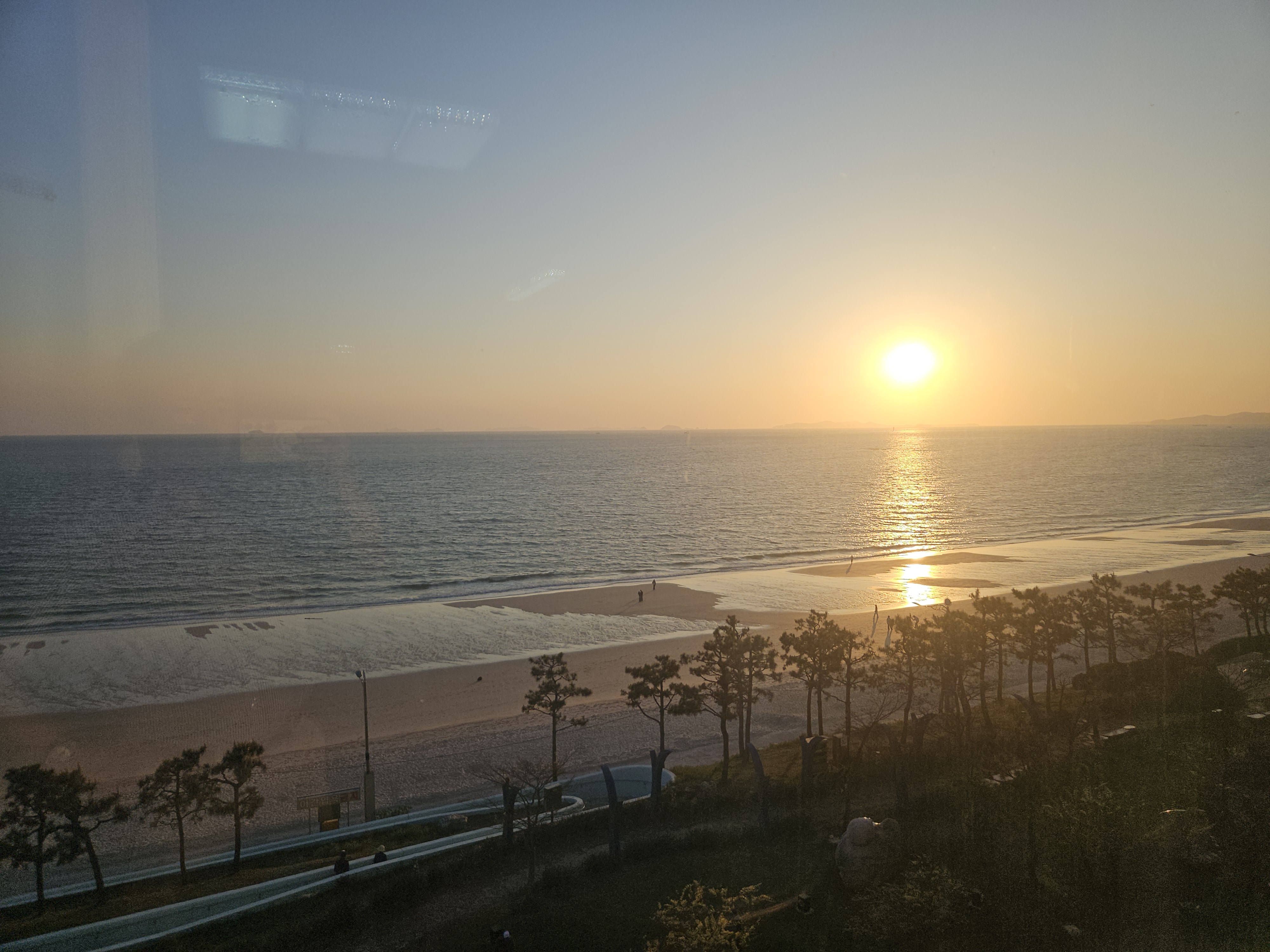 서해 일몰 사진