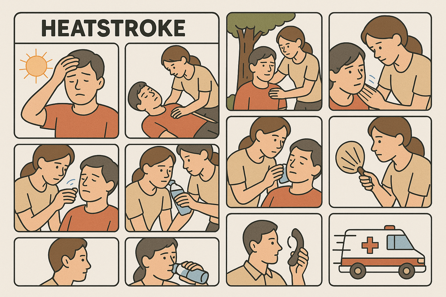 온열질환 응급조치