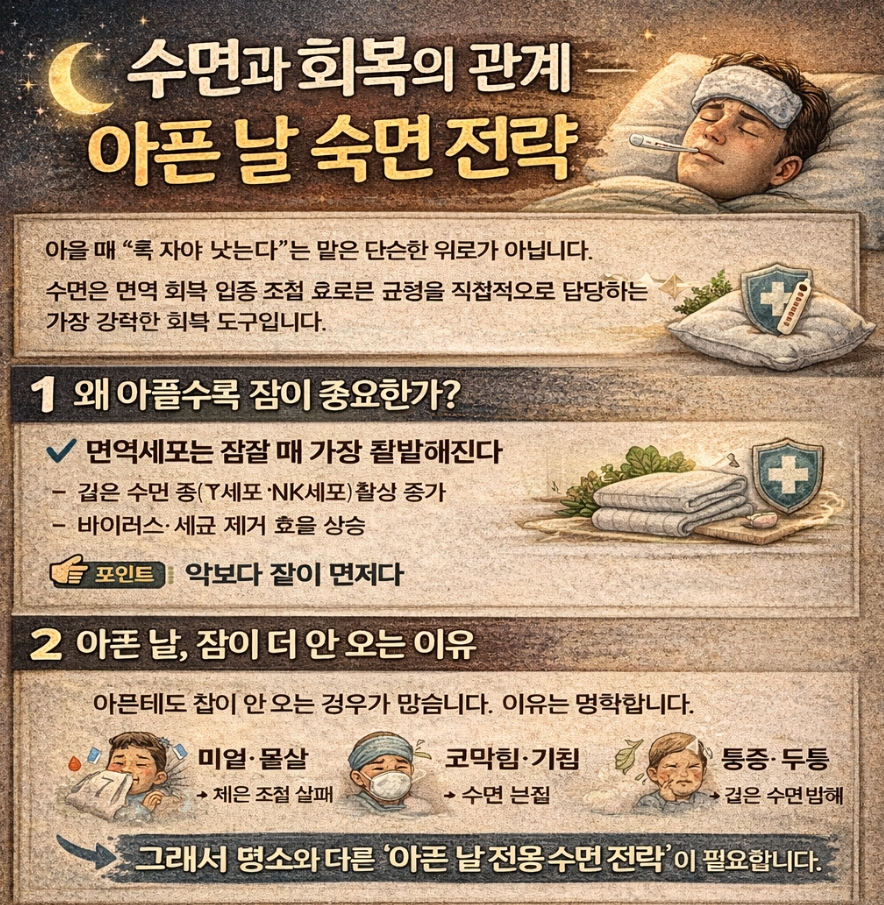 수면과 회복
