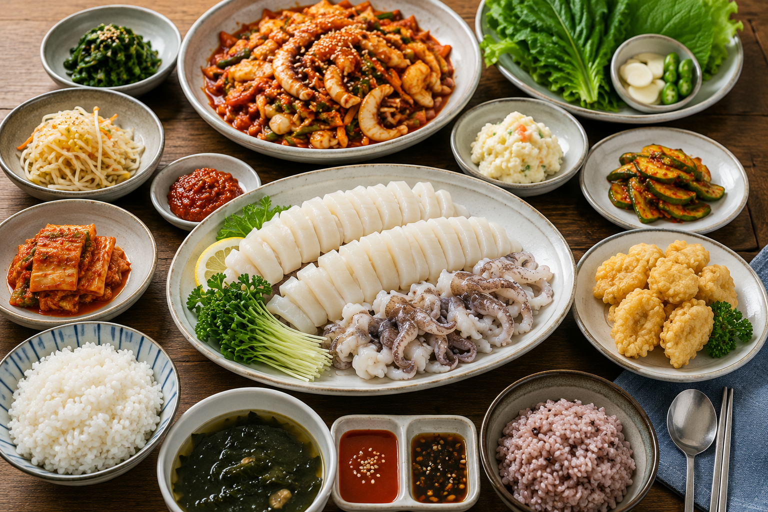 갑오징어 요리