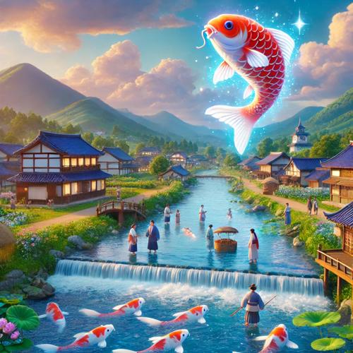 전설로 남은 진주 비단잉어 이야기