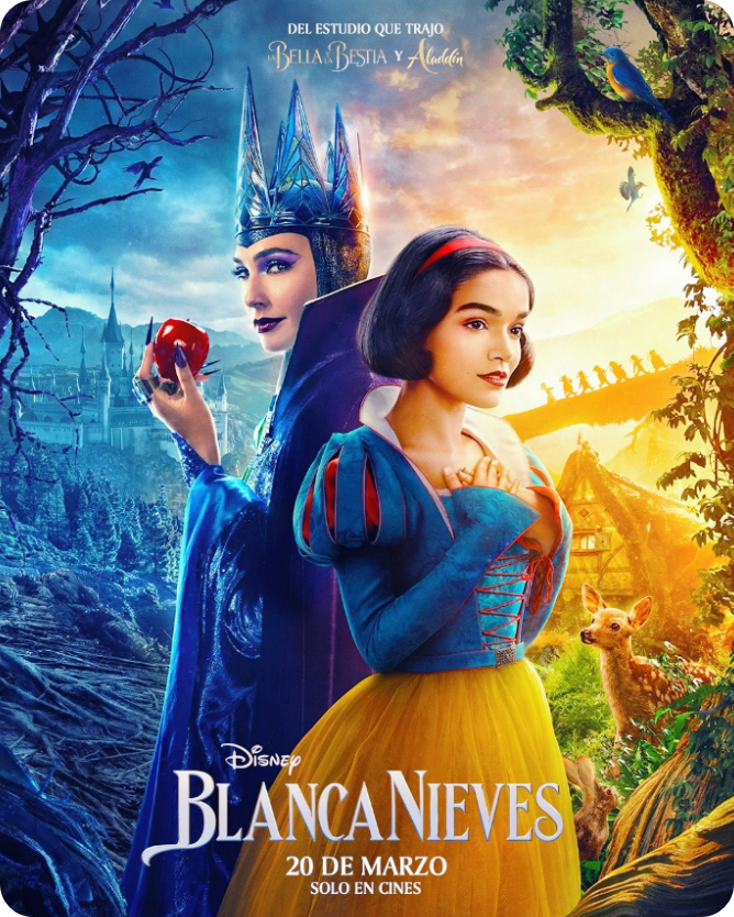 디즈니 백설공주 실사판 포스터