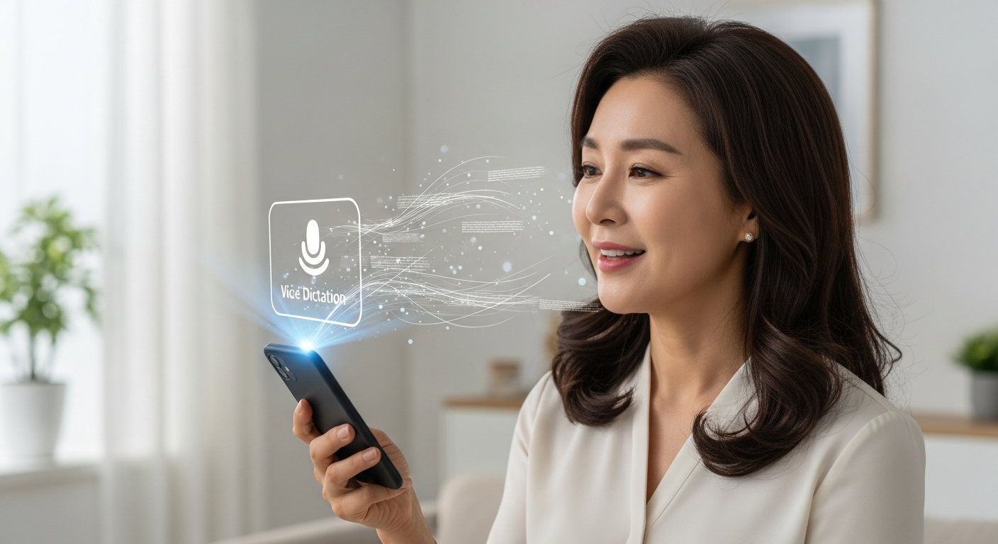 음성 명령으로 이메일과 문서를 자동 작성하는 구글 제미나이 AI 기능 예시 화면