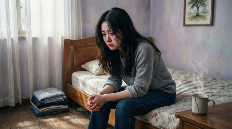 억눌린-감정이-폭발하여-울고있는-여성