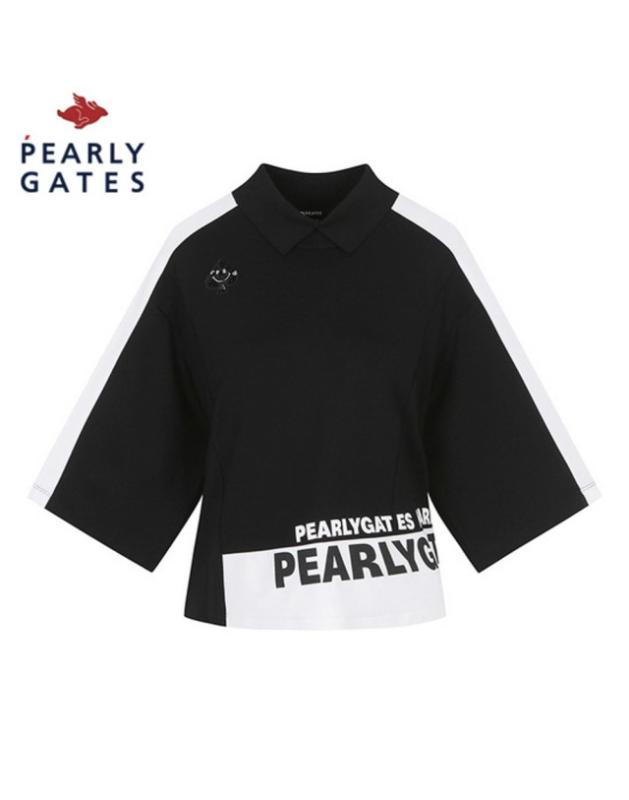 파리게이츠 여성 돌먼 카라 긴팔 티셔츠