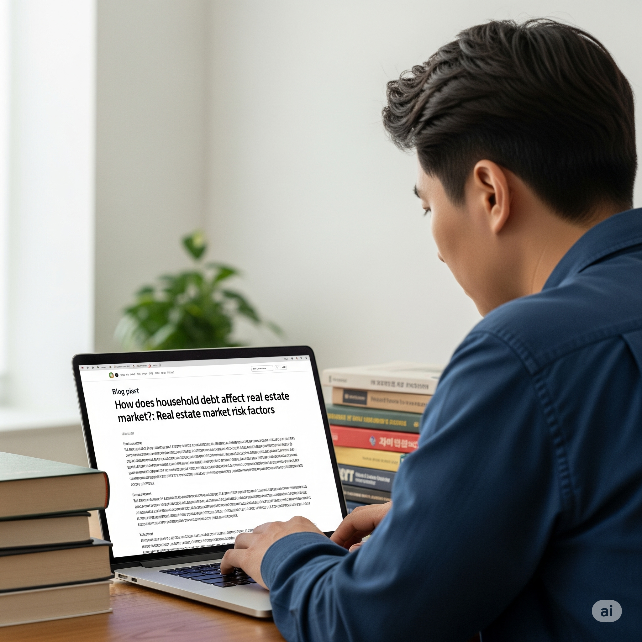 가계 부채와 부동산 시장의 관계 분석 이미지