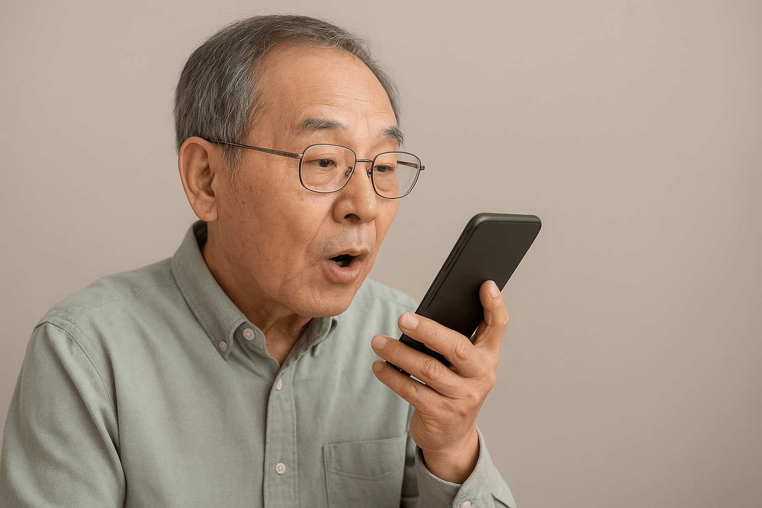 노인 대상 디지털 기기 활용 교육법: 음성 명령으로 스마트폰 쉽게 배우기