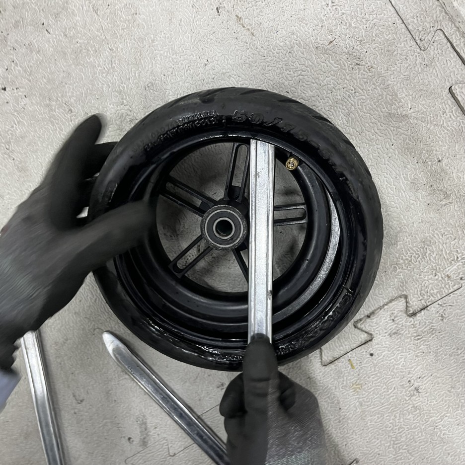 수원 전동킥보드 수리 - 에코드라이브 타이탄Z 타이어 펑크 교체 AS 동탄 용인 안양 안산