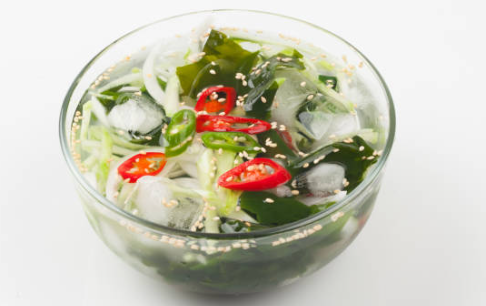 오이냉국 냉면육수