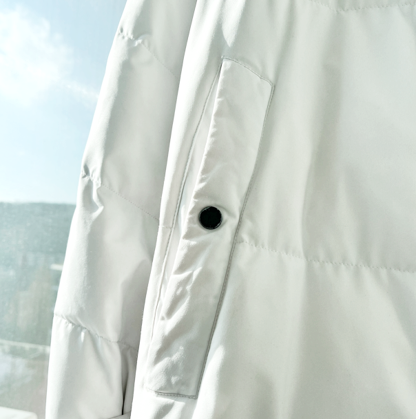 흰 패딩 세탁 끝!