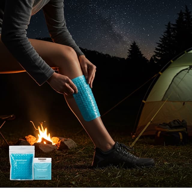 물린 직후 쿨링 패치 사용