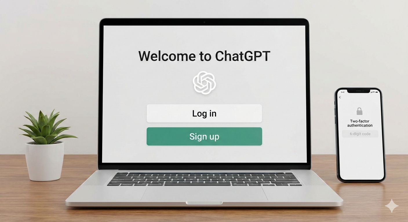 ChatGPT 가입을 위한 이메일 입력 화면