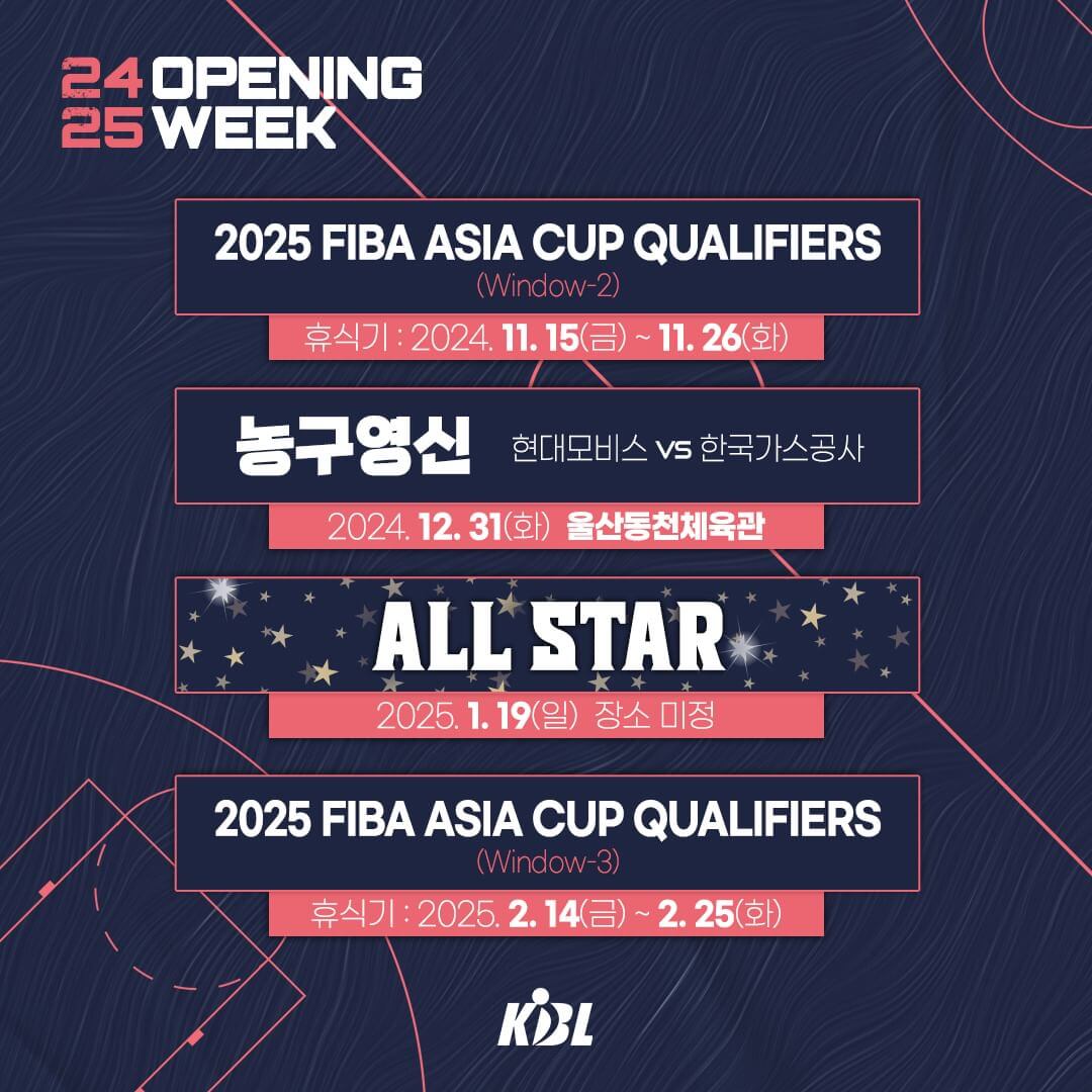 2024-25 KBL 프로농구