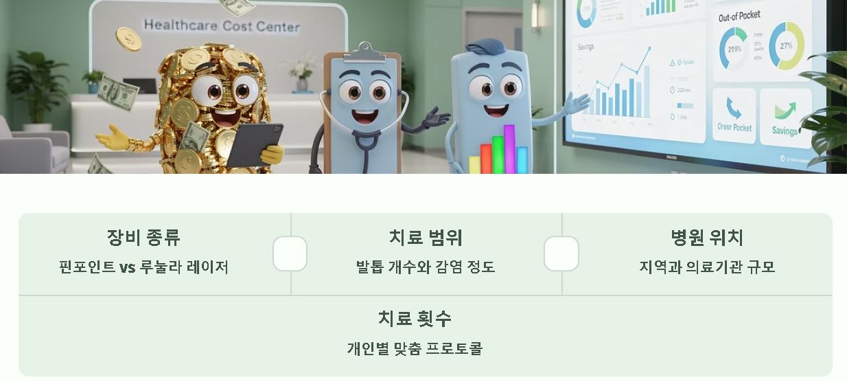 발톱무좀 레이저치료 비용