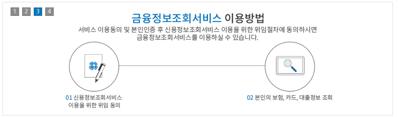 어카운트인포 홈페이지 금융정보조회 2