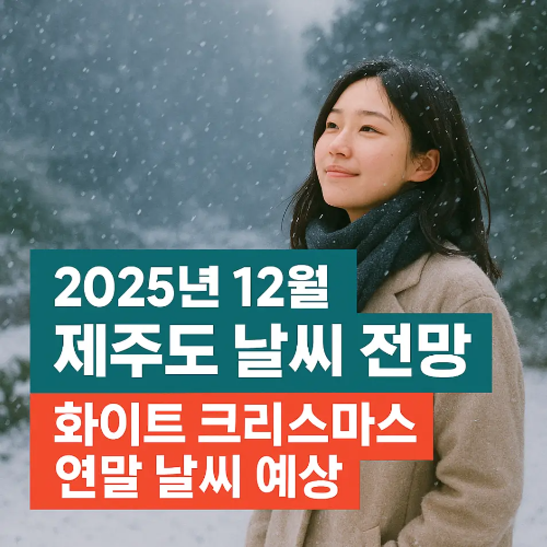 썸네일-2025년 12월 제주도 날씨 전망