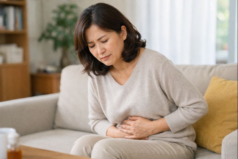 장내가스, 방귀, 복부불편감, 장환경