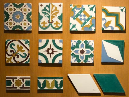 Zaragoza Mud&eacute;jar양식의 Cer&aacute;mica 타일