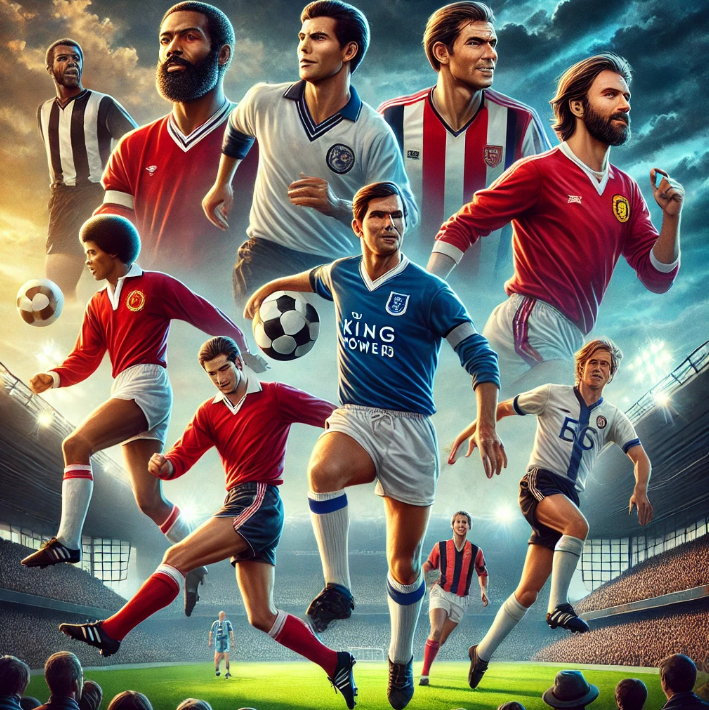 영국 축구 EPL의 전설적인 선수들 관련 이미지