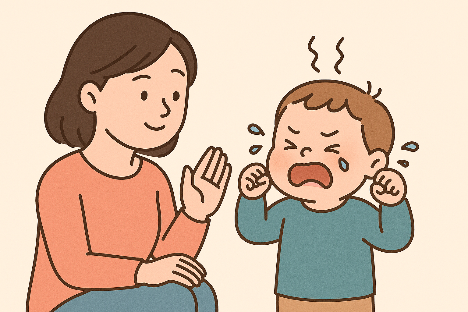 0~2세 아이 훈육: 감정 조절 관련 이미지